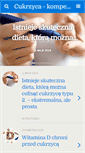 Mobile Screenshot of cukrzyca.akcjasos.pl
